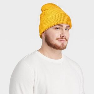 Men's Waffle Knit Beanie - Goodfellow & Co